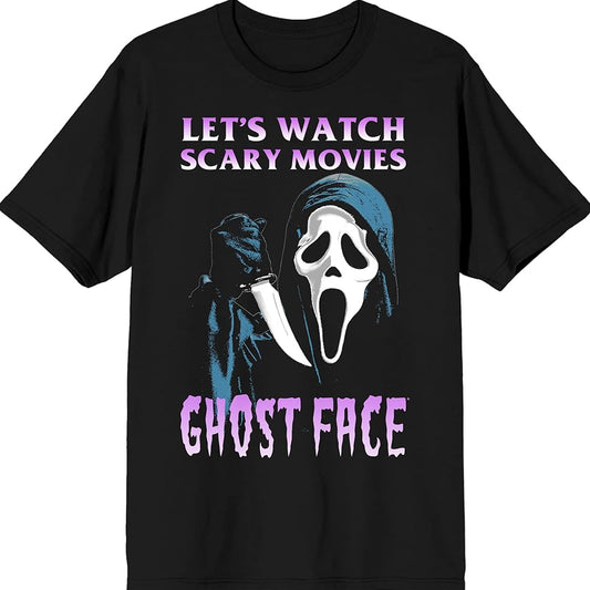 5 Horror Ghost Face 2022 Scream Movies T-Shirt