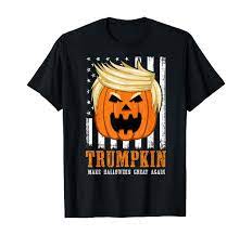 Best Trumpkin make halloween great again funny Halloween 2022 t-shirt