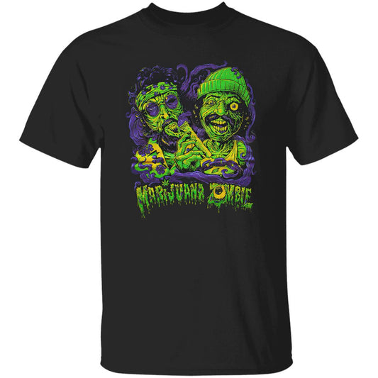 Cheech and Chong Marijuana Zombie Weed 420 Stoner T-Shirt