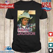 Michael Jackson Alan Jackson shirt