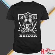 Skull One Nation One Team Las Vegas Raiders Shirt