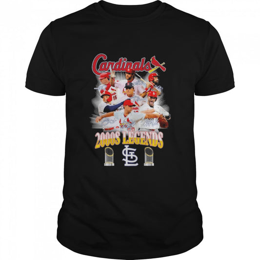 St. Louis Cardinals 2000s legends Signatures Shirt