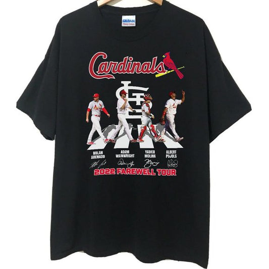 St. Louis Cardinals Team Signatures 2022 Shirt